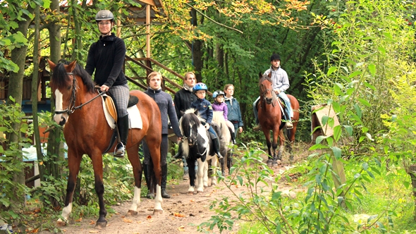 Familienreiten in der Lüneburger Heide