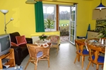 Wohnraum des Reiterhof Appartement für 2 - 4 Personen im Reiterdorf Lüneburger Heide
