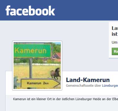 Reiturlaub bei Facebook